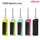 DOTECO Tik20 强力电烙铁 400mAh 电池 510 螺纹 可变电压加热笔焊接工具焊锡铁