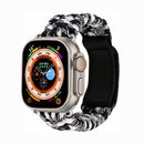 尼龙表带，适用于 Apple Watch 表带 44mm 45mm 40mm 41mm 38mm 42mm 运动表带 iwatch series 6 SE 5 4 3 7 8 ultra 49mm