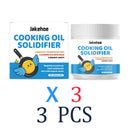 Waste Oil Solidifier Kitchen Oil Hardener Cooking Grease Treatment Eco Friendly Oil Disposal Fryer Cleaner 100g Mess Free