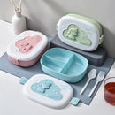 Kitchen Lunch Box Portable Compartment Fruit Food Box Microwave Lunch Box With Picnic Fresh Box Children Student Bento Boxes