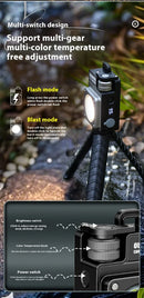 COB Camping Light with Magnetic Hook Emergency Charger, IPX4 Waterproof  Camping Lantern LED Light for Outdoor