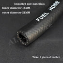 4mm~25mm Gasoline Hose Diesel Pipe Engine High-Pressure Fuel Pipe High-Temperature Resistant Oil Delivery Black Rubber Pipe
