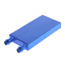 OPEN-SMART Aluminum Alloy Water Cooling Block 40 80 120 160mm For PC Lap CPU Liquid Cooler Silver System Heat Sink