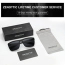 ZENOTTIC 偏光太阳镜女男士轻量 TR90 镜架 UV400 防护方形太阳镜 2022 2023