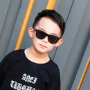 2023 Fashion Brand Kids Sunglasses Child Black Sun Glasses Anti-uv Baby Sun-shading Eyeglasses Girl Boy Sunglass