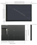 Eyoyo 10.1-inch Capacitive Touchscreen for Raspberry Pi LCD Display 1280x800 HD IPS Screen Driver-free Portable HDMI Touch Monitor Supports Banana Pi&Gaming Consoles