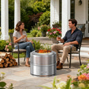 The Ember Hearth | Stainless Steel Smokeless Fire Pit System