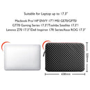 WIWU 17.3 inch Laptop Bag Case for Macbook Pro 17 Waterproof Laptop Sleeve for Macbook Pro 17 Case Computer Notebook Bag 17.3