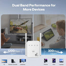 The Wallbreaker | 300Mbps 2.4GHz Wi-Fi Range Extender with Ethernet Port