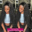 The Sable | Curly Lace Front Wig 13x4 Pre-Plucked Brazilian Remy