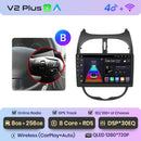 Junsun V1 Wireless CarPlay AndroidAuto Radio For Peugeot 206 206CC 206SW 2001-2008 4G Car Intelligent Systems 2Din Autoradio GPS