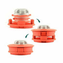 Universal String Grass Trimmer Head With Line Lawn Mower Garden Tool For Grass Trimmer Two key slots to lock the trimmer line