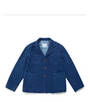 New Spring And Autumn Indigo Jacket Handmade Plant Indigo Jacket Casual Suit Jacket Retro French Workwear