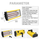 DATOUBOSS Infrared Paint Baking Lamp 2000w Paint Curing Dryer Shortwave Infrared Paint Drying Lamp with Bracket