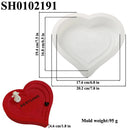 3 Types Of Silicone Cake Molds With Heart-Shaped Designs Available For Selection Valentine's Day Mousse Cake Moulds Baking Tools