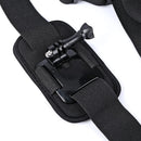 适用于GoPro Hero 11 10 9 8 7 6 5 4 3+ 3 Black Edition 小蚁 的 360° 肩带安装胸带适配器