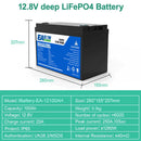 The Grid Sentinel | 12V-24V LiFePO4 Deep-Cycle Battery (100Ah-300Ah, Built-in BMS)