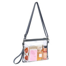 New transparent PVC crossbody bag Waterproof coin purse Stadium Sports bag Portable portable storage bag