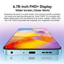 Oscal TIGER 12智能手机 5000毫安时电池 8GB/12GB,128GB/256GB 6.78英寸120赫兹显示屏 安卓13 6400万像素摄像头 手机