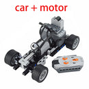 Technical Motor Parts engine Multi Power Functions Tool 8293 8883 PF Sets Train Engine M L Motor Building Blocks Leduo All Brand