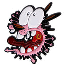 Pink Dog Lapel Pins for Backpacks Manga Briefcase Badges on Backpack Brooch for Clothes New Fashion Accessories Gifts for Kids