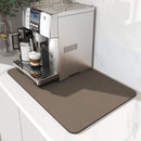 The Barista Base | Water-Absorbent Coffee Machine Mat & Dish Drying Pad