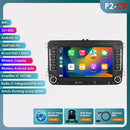 适用于大众POLO GOLF 5 6 Plus PASSAT B6 JETTA TIGUAN TOURAN SHARAN SCIROCCO CADDY 西雅特 Carplay 音频立体声 GPS 的安卓14车载收音机