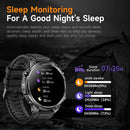 The Milestone Recon | 1.7'' HD GPS Military Smartwatch with Flashlight