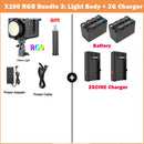 The Luminary X100 | Professional 100W RGB & Bi-Color COB LED Studio Light
