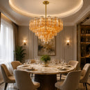 The Amber Atelier | Hand-Set Murano Glass Chandelier