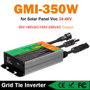 Y&H 并网逆变器 300W 350W 500W 600W 700W MPPT 微型逆变器 太阳能光伏并网系统 家用 DC18-60V 输出 AC110V/240V