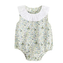 Sanlutoz Summer Cotton Baby Bodysuit Newborn Cute Plaid Clothing for Baby Girls Sleeveless Princess Toddler Infant Bodysuits
