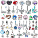 Animals Octopus Koala Elephant Cat Dog for Charms Pandora Bracelet 925 Sterling Silver Originales Beads Necklace Jewelry Making