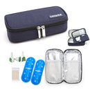 Portable Oxford Cloth Insulin Glaciated Cold Storage Bag First Aid Kits Medicine Travel Pocket Cooler Pen Bag Pack Drug Freezer