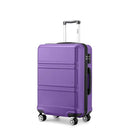 KONO TSA Lock, suitcase (M/L/XL) TONO Hard Case, Lightweight ABS Trolleys with Twin wheels