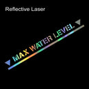 Max Water Level Car Sticker For SUZUKI Jimny Raptor Hilux Ranger Fit Offroad Military 4x4 Waterproof Vinyl Film Car Accessories