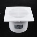 Exhaust Fan with Low Power Inner Rotor, Pure Copper Motor, Silent Operation, IPX2 Dustproof & Waterproof, Check Valve Design,