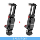 Ulanzi ST-06S Vertical Shooting Phone Mount Holder for DSLR Camera Monitor Mount Tripod Mount Clamp for Smartphone Vlog Shooting