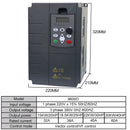 2.2kw/4kw /5.5kw/7.5kw/11kw 220v single phase input 380v 3 phase output AC Frequency Inverter  AC drives /frequency converter Nf