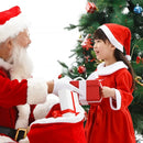 Adults Kids Christmas Hats Non-woven Fabric Santa Claus Xmas Beanies Cap Merry Christmas New Year Party Festival Decoration Gift