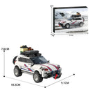 406PCS City Off-Road Vehicle Building Blocks Racing Car Model Bricks Collection Display Kids Educational DIY Toys Holiday Gifts