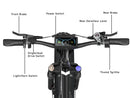 The Dominion | 5000W Dual-Motor Electric Bike 52V 23Ah 100-Mile Range