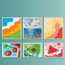 油画棒纸画 200g A4素描空白画卡纸 32k/16k重彩艺术家A5油画棒专用纸