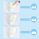 Cloud Keyboard Wrist Rest Soft Leather Memory Foam Wrist Support Cushion for Easy Typing Pain Relief Ergonomic Anti-Slip