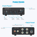 Fosi Audio 300Wx2 HiFi Sound Power Amplifier Upgrade New  TPA3255 Class D Stereo Amp With Treble Bass For Home Speaker
