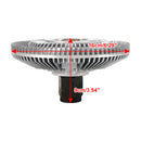 Artudatech 风扇离合器 115835 适用于福特 Ranger 适用于马自达 BT50 2.2L 3.2L 涡轮增压柴油机替换汽车配件
