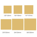 3D Printer PEI Sheet 157/150mm for 3D Printing Build Surface with 3m Adhesive Tape Polyetherimide Ultem Sheet