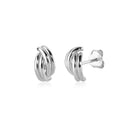 ANDYWEN 100% 925 Sterling Silver Gold Three Screw Piercing CZ Clips New 2022 Pendientes Women Wedding Fine Jewelry