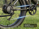 The Dominion | 5000W Dual-Motor Electric Bike 52V 23Ah 100-Mile Range