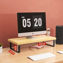 30/40/50cm Monitor Raised Shelf Office Laptop Bracket Desktop Computer  Stand Desktop Rack Home Storage Holders Organizer